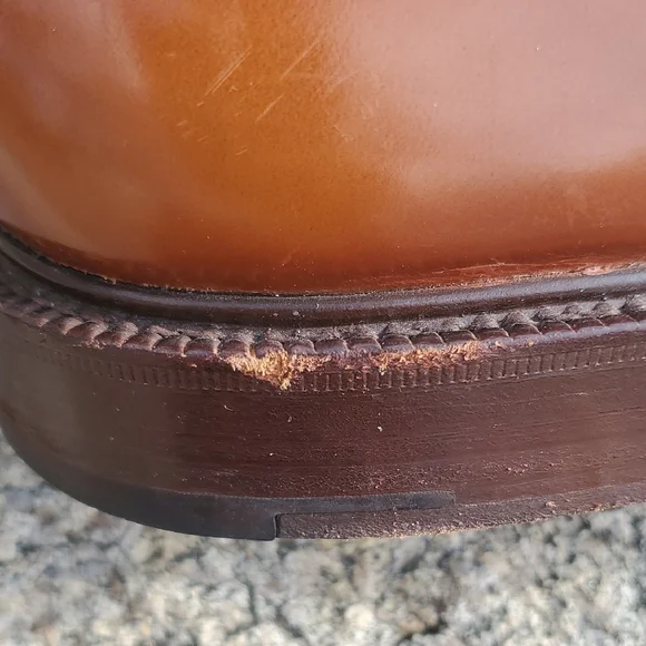 Church's Custom Grade Shannon Classic Brown Leather Derby Men's Shoes 9.5 - Picture 5 of 16